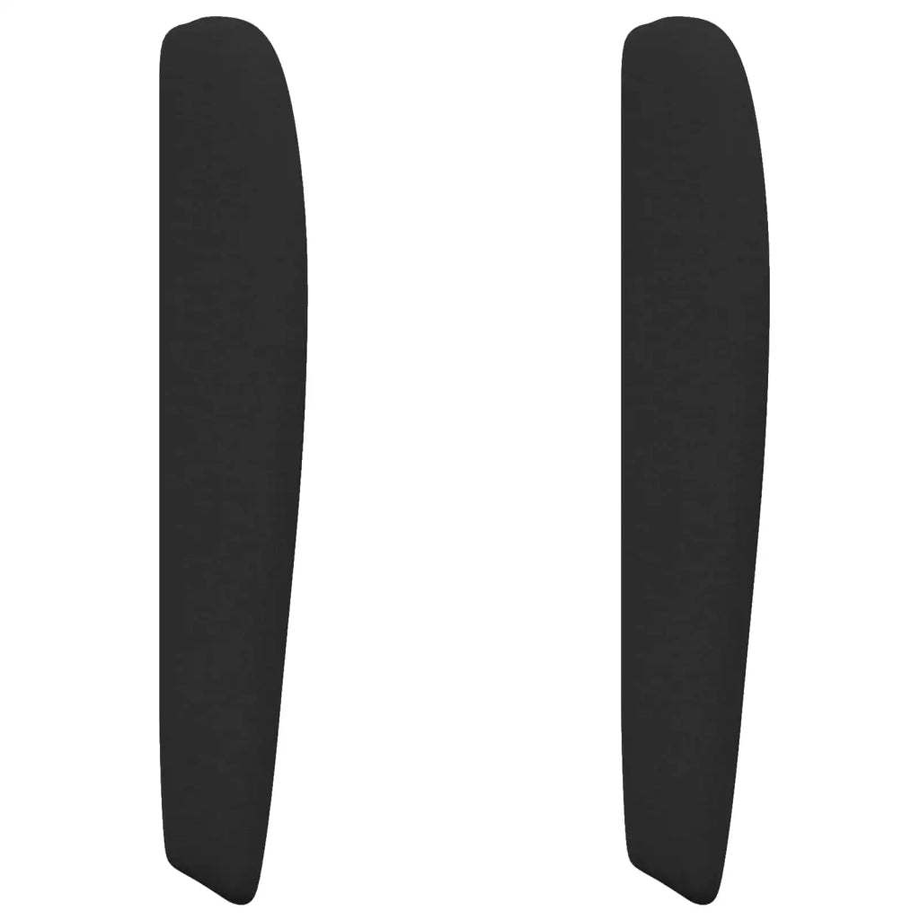 Orecchia della Testata Nero 80 x 23 x 6 cm Tessuto CFW3731102