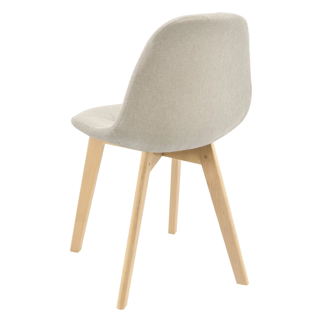 Set di 4 sedie da pranzo 86 x 53 x 47 cm beige 03_0006768