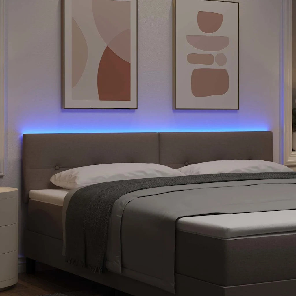 Testiera LED con strisce LED con testiera Talpa 180 cm Tessuto 3338152