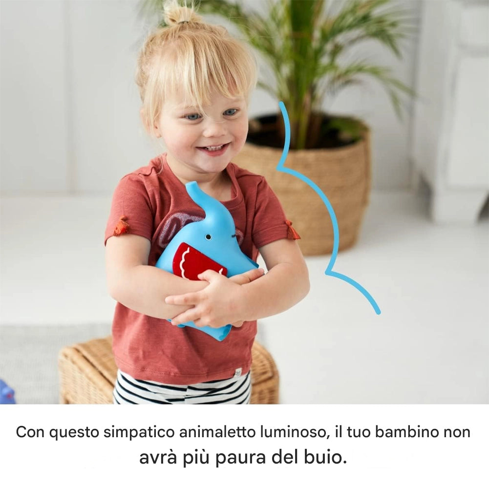 Fisher Price Night Light Elefante Led Giocattolo per Bambini Gioco Idea Regalo