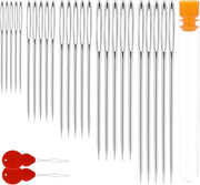 Set di ago per cucito e ricamo premium con occhi grandi e ago stop con 25 pezzi