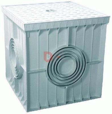 POZZETTI POZZETTO MONOLITICO CON COPERCHIO CM.20x20 IN POLIPROPILENE