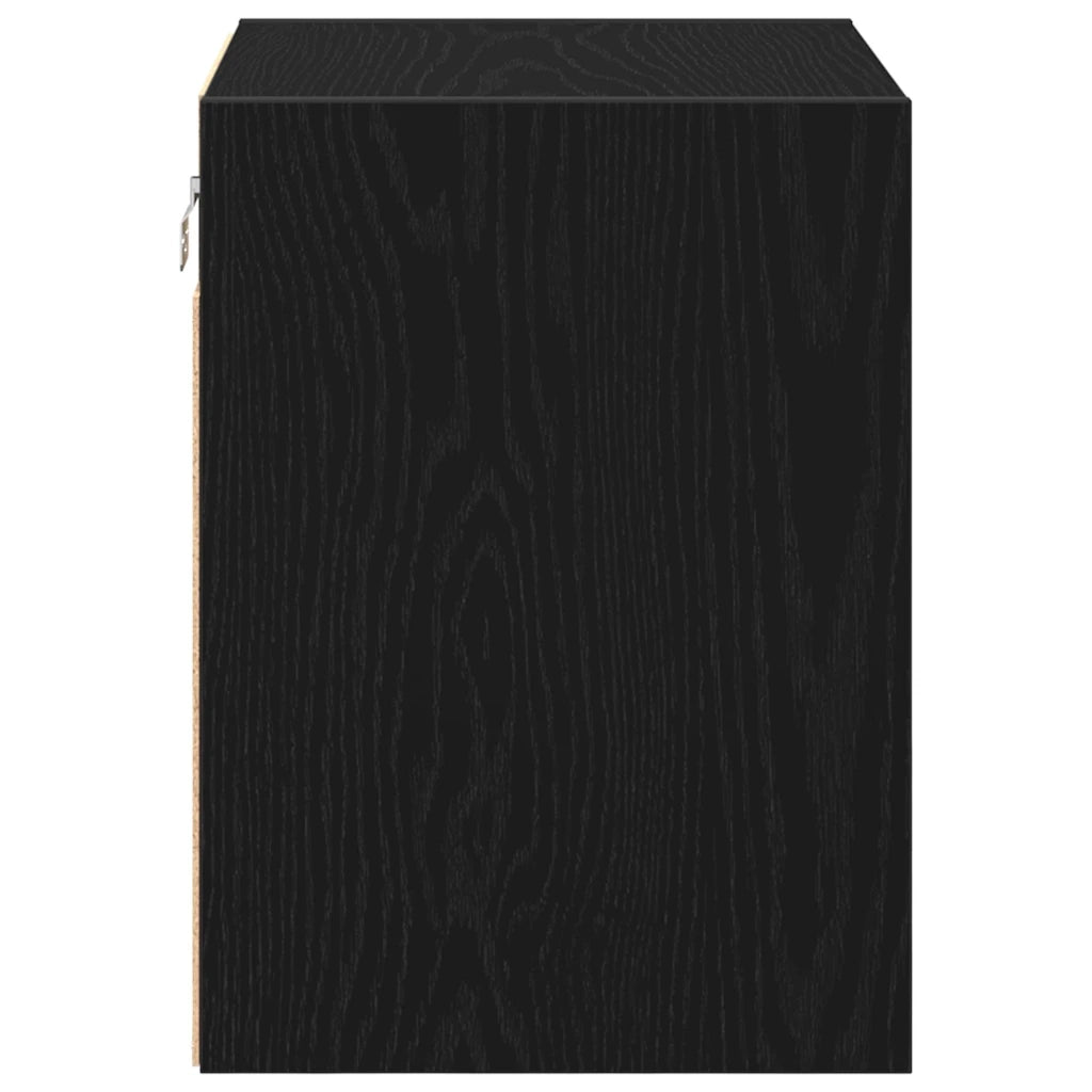 Pensili per Garage 2 pz Neri in Legno Multistrato CFW4971552
