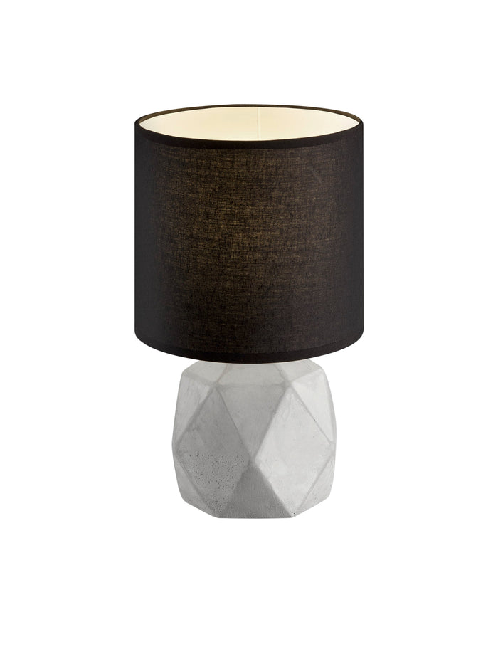 Lampada tavolo da Interno  E14 in Cemento Calcestruzzo