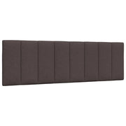 Coussin de tête de lit Hanko marron foncé 160 cm tissu