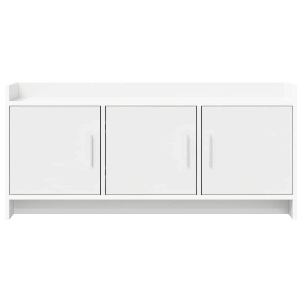 Mobile TV 102 x 33 x 47 cm Bianco Legno ingegnerizzato 8011187