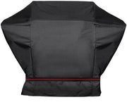 Copertura per griglia a gas Chicago 4 K, Cubiq Pro 3 KR Turbo, Chicago 3 R Turbo, griglia a gas Next 3-pits e Taino accessori, 600D copertura per griglia a gas, copertura UV-resistente e impermeabile, fissaggio a scorrimento