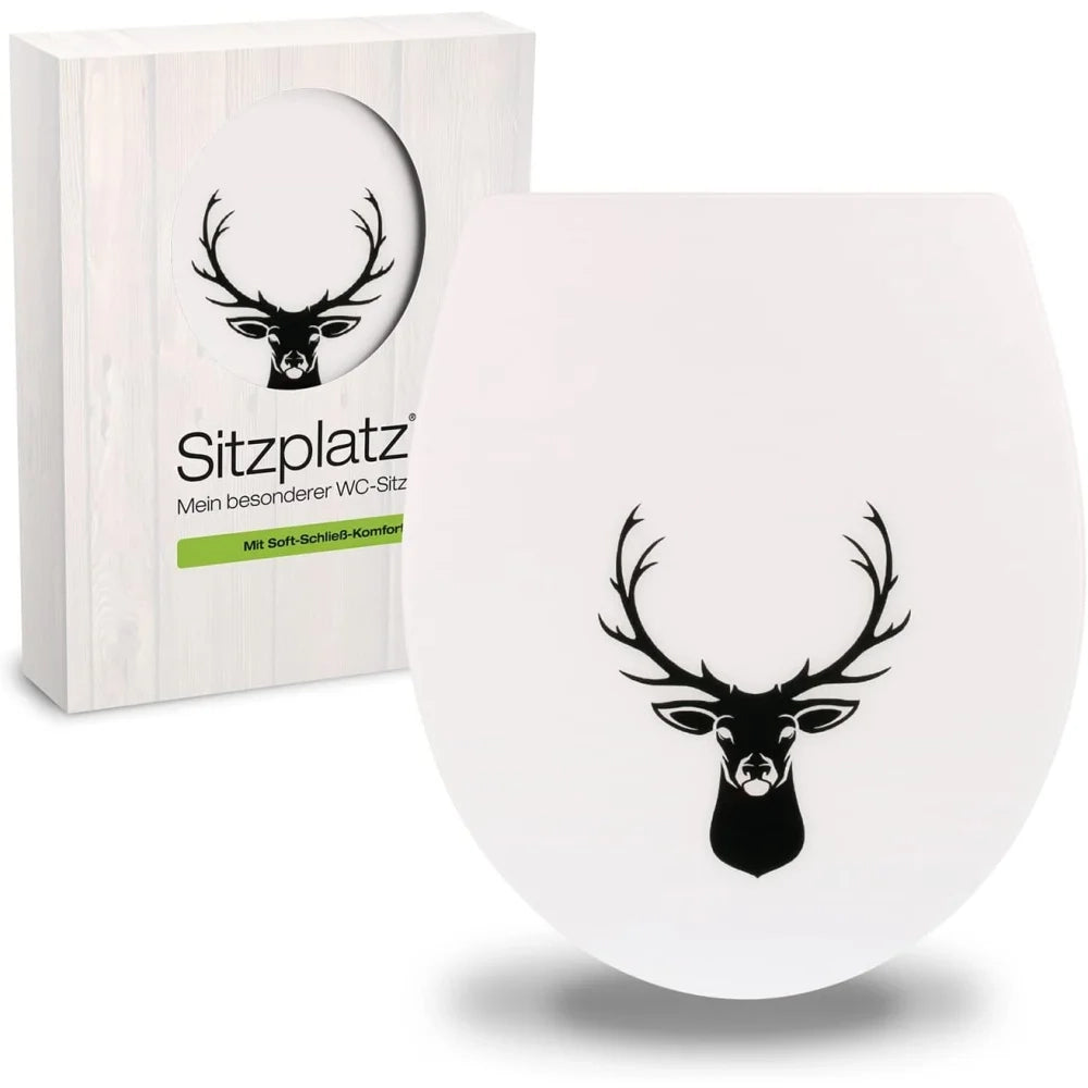 Sitzplatz 40373 3 sedile wc plastica trofeo, sedile wc in duro