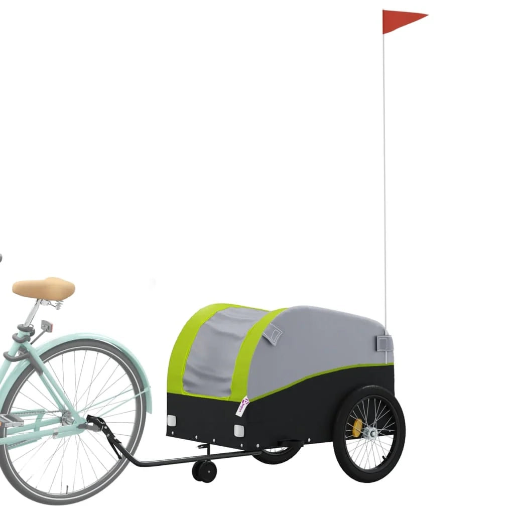 Rimorchio per trasporto biciclette 45 kg ferro verde 02_0044128