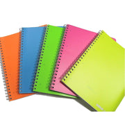 Trade Shop - Quaderno Spirale Anelli A4 A Righe C 4 5 Elementari Medie 80 Gr Copertina -