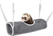 Matassa per Piccoli Animali - Matassa per Hamster - Fret/Hangbed - Tunnel - Nascondiglio per Roditori - Plush/Polyester - Matassa per Animali
