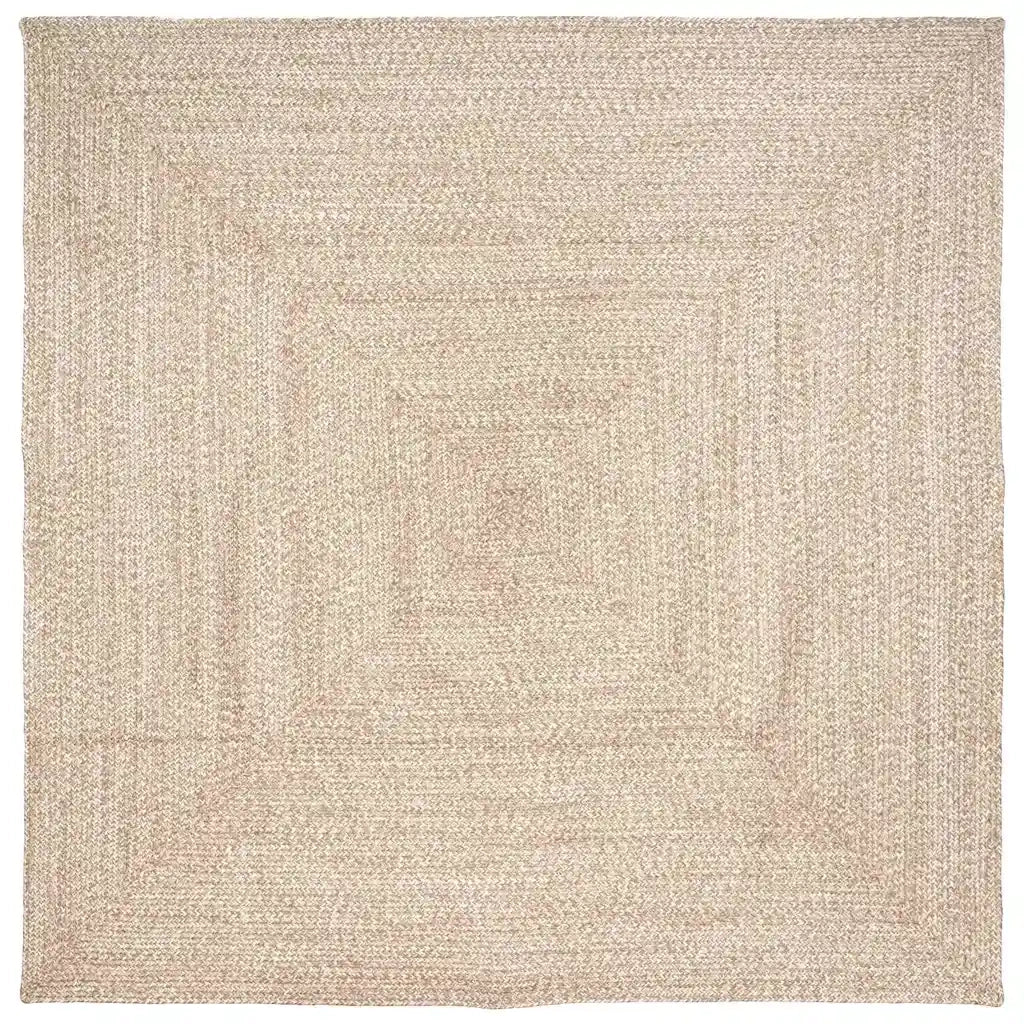 Tappeti per area Naturale e Bianco 300 x 300 cm Juta 42010486