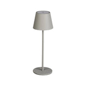 Lampada tavolo Kanlux INITA LED grigia dimmer USB-C IP54