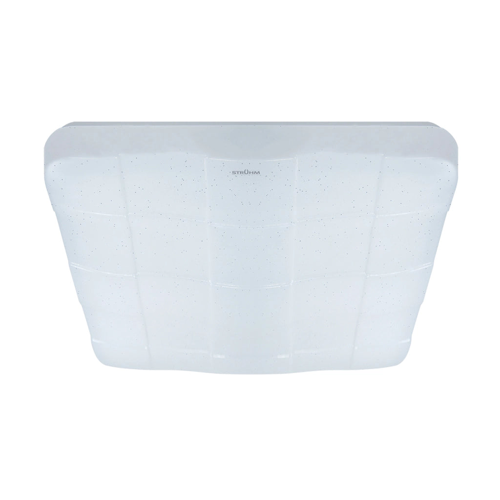 Plafoniera bagno LED quadrata 53cm 48W 4000K IP44 Struhm