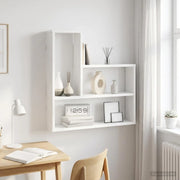Scaffale da parete Bianco 60 x 11 x 60 cm Legno ingegnerizzato 8012164