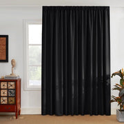 Tende Verdusterenti 300x260cm - Isolazione Termica - Isolazione Acustica - Adatto per Salotto - Camera da Letto - Nero - Decorazione per Finestre