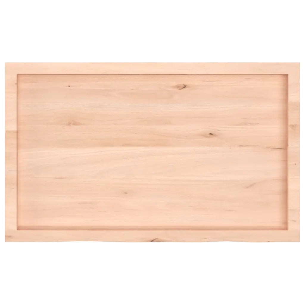 Mensole Parete | Scaffale a Parete | Ripiano a Parete 100x60x(2-6) cm Massello Rovere Non Trattato