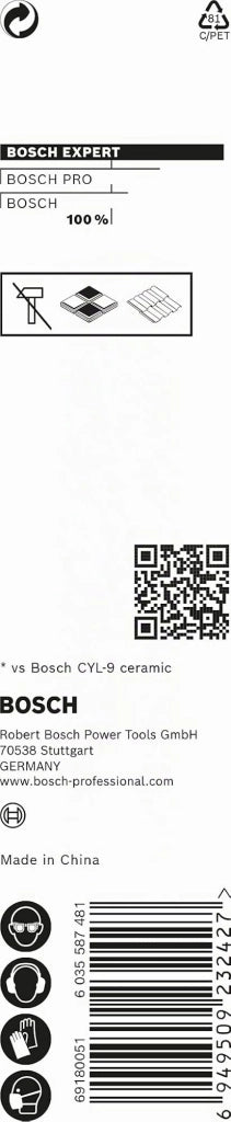 Punta Expert Hex 9 Hardceramic Ø Mm 6 x 90 Bosch