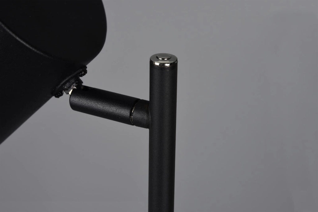 Lampada da terra LED Blake nera touch 3000K 125 cm