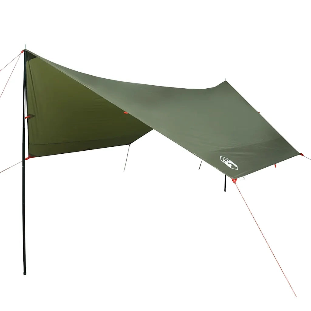 Telone da Campeggio Verde Oliva 438x376x212 cm Impermeabile 4009606