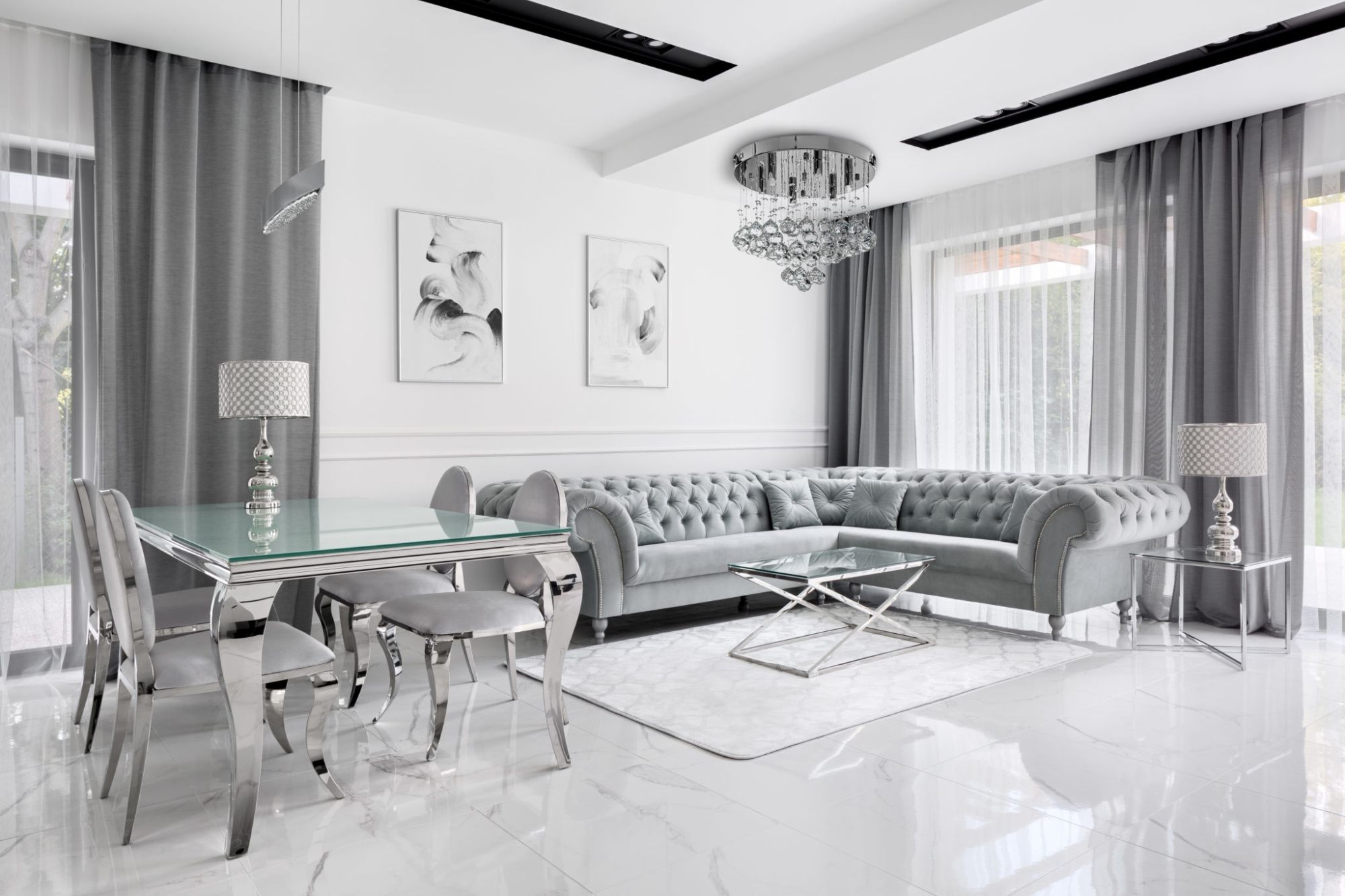 Plafoniera Da Soffitto APP786-6C