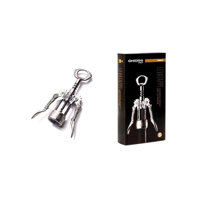 Ghidini Cipriano CF008DI Botticello Cavatappi Sommelier a due leve in lega metallica colore Anticato