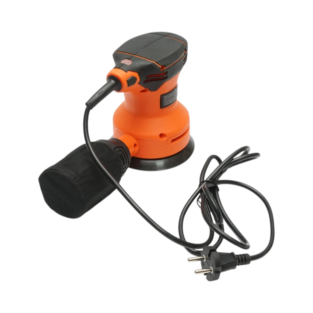Levigatrice orbitale eccentrica da 125 mm, 350 W, 220 V con sistema di aspirazione, velocità 12000 giri/min Breckner Germany