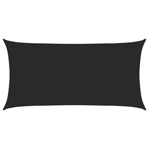 Vela Parasole 160 g/mÂ² Nera 2x3,5 m in HDPE