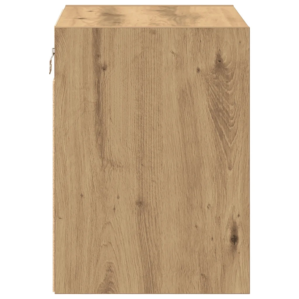 vidaXL Pensili per Garage 2 pz Rovere Artigianale in Legno Multistrato