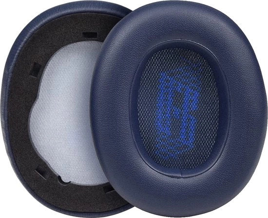 2 Pari di Orecchini Adattabili per JBL Live 650BT NC / 660 NC Casco - orecchini jbl - casco jbl - Schiuma Molle - Epoxy - Blu Scuro