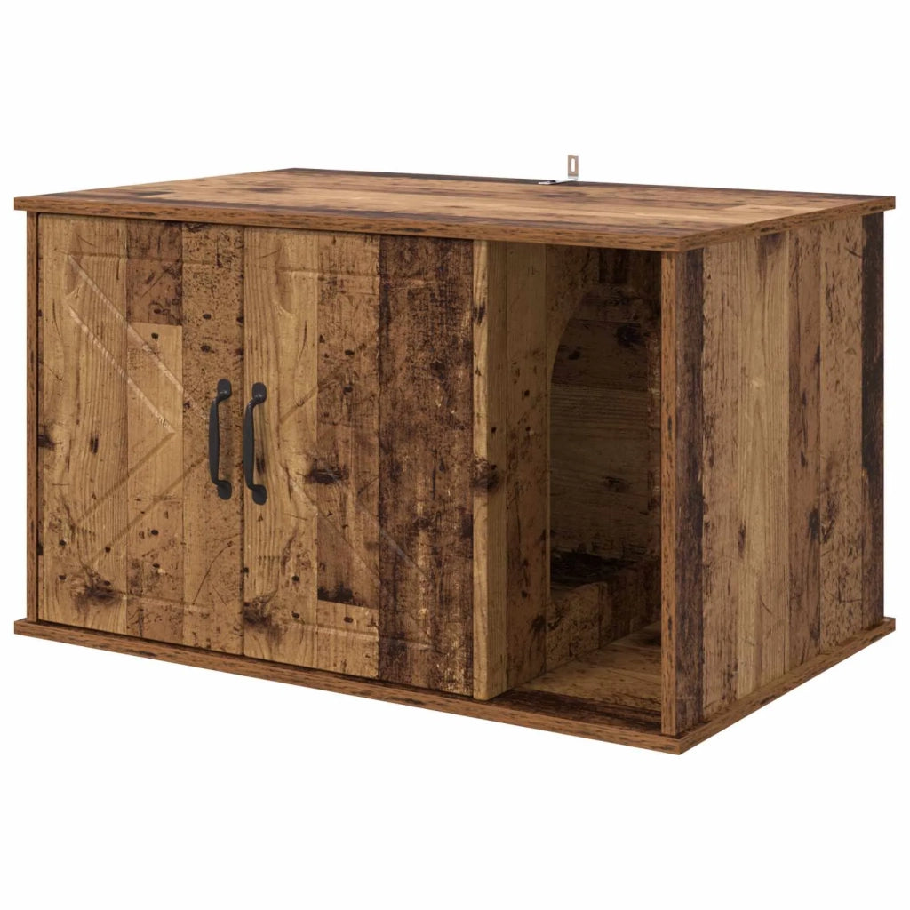 Casa per Gatti Legno vecchio 85 x 55 x 50 cm Legno multistrato CFW3219459