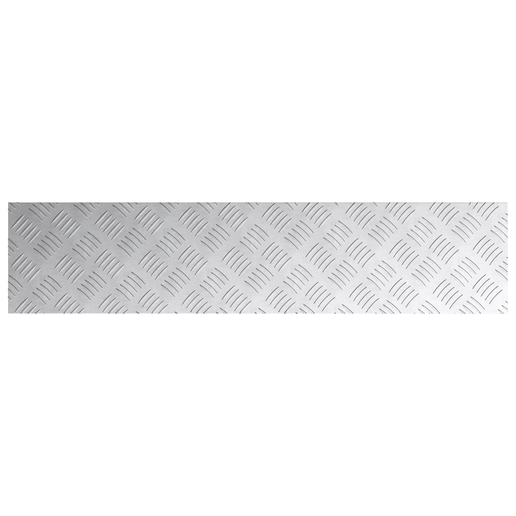 Piastretti Antiscivolo in Alluminio 2 pz 90x20 cm