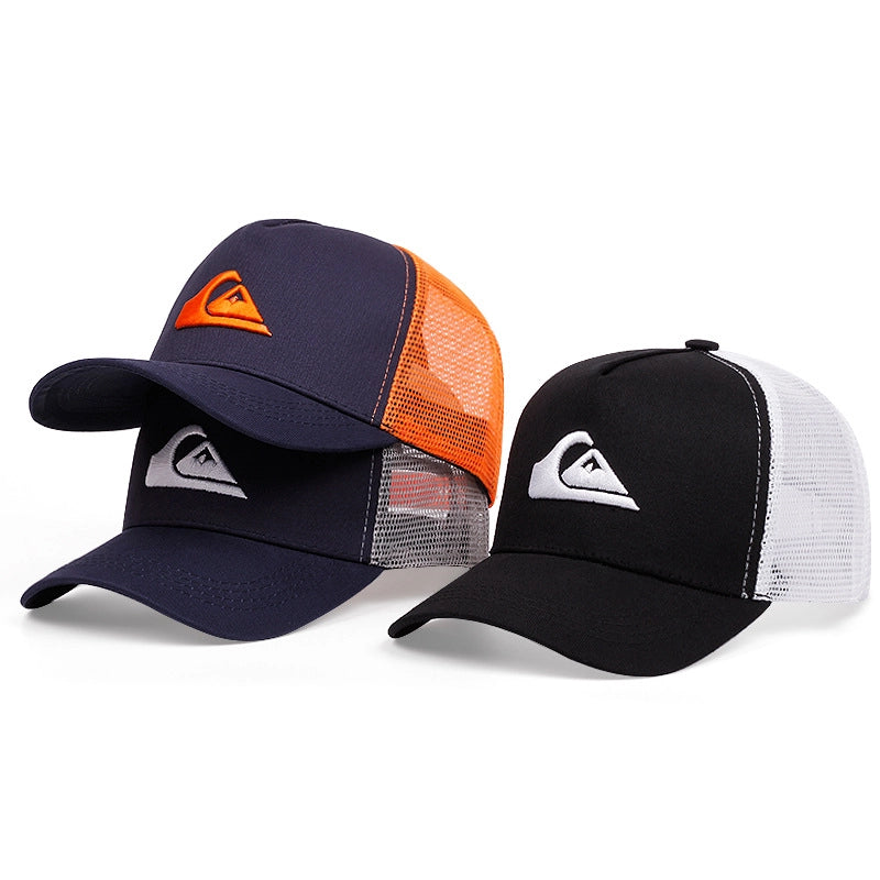 Cappellino da baseball ad asciugatura rapida, cappellino da golf, nero e bianco