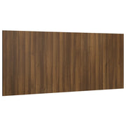 Testiera | Testata Letto Rovere Marrone 200x1,5x80 cm Legno Multistrato