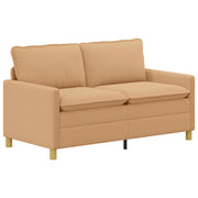 Divano | Divano da soggiorno | Sofa Beige 156 x 81 x 87,5 cm Tessuto