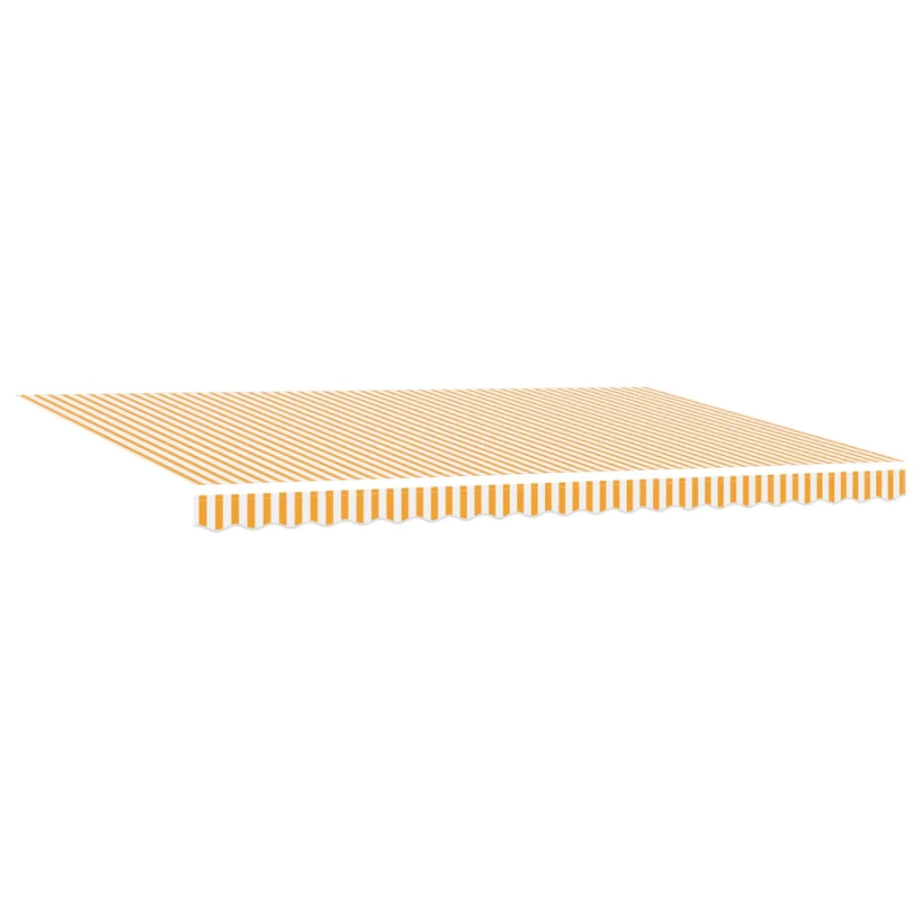 Struttura della tenda Giallo e Bianco 500 × 300 cm 3331209