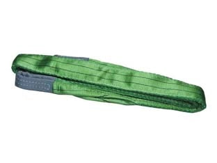 CINGHIE DI SOLLEVAMENTO CON FASCIA A DOPPIO STRATO MM.60  mt.2 x mm.60h.  portata Kg.2000 colore verde    ROBUR