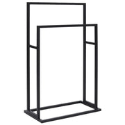Portasciugamani da terra 78,5 cm acciaio zincato nero 02_0001652