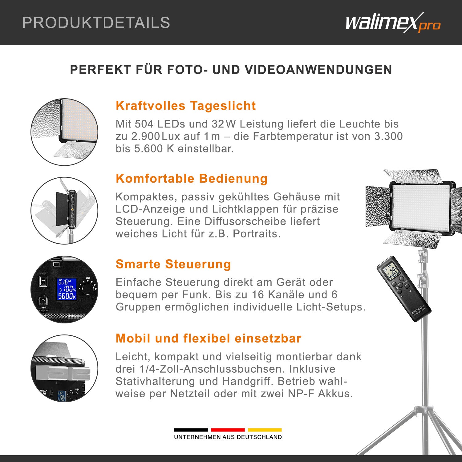 LED Versalight 500 Bi-Color