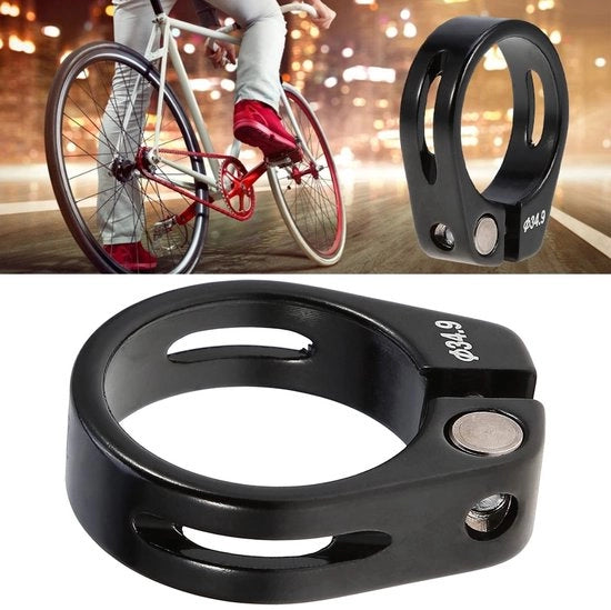 Fermo Sella 34,9 mm - Lega di Alluminio - Accessori Bici - Leggero - Sostenibile - Facile da Installare - Fermo Sella Sella