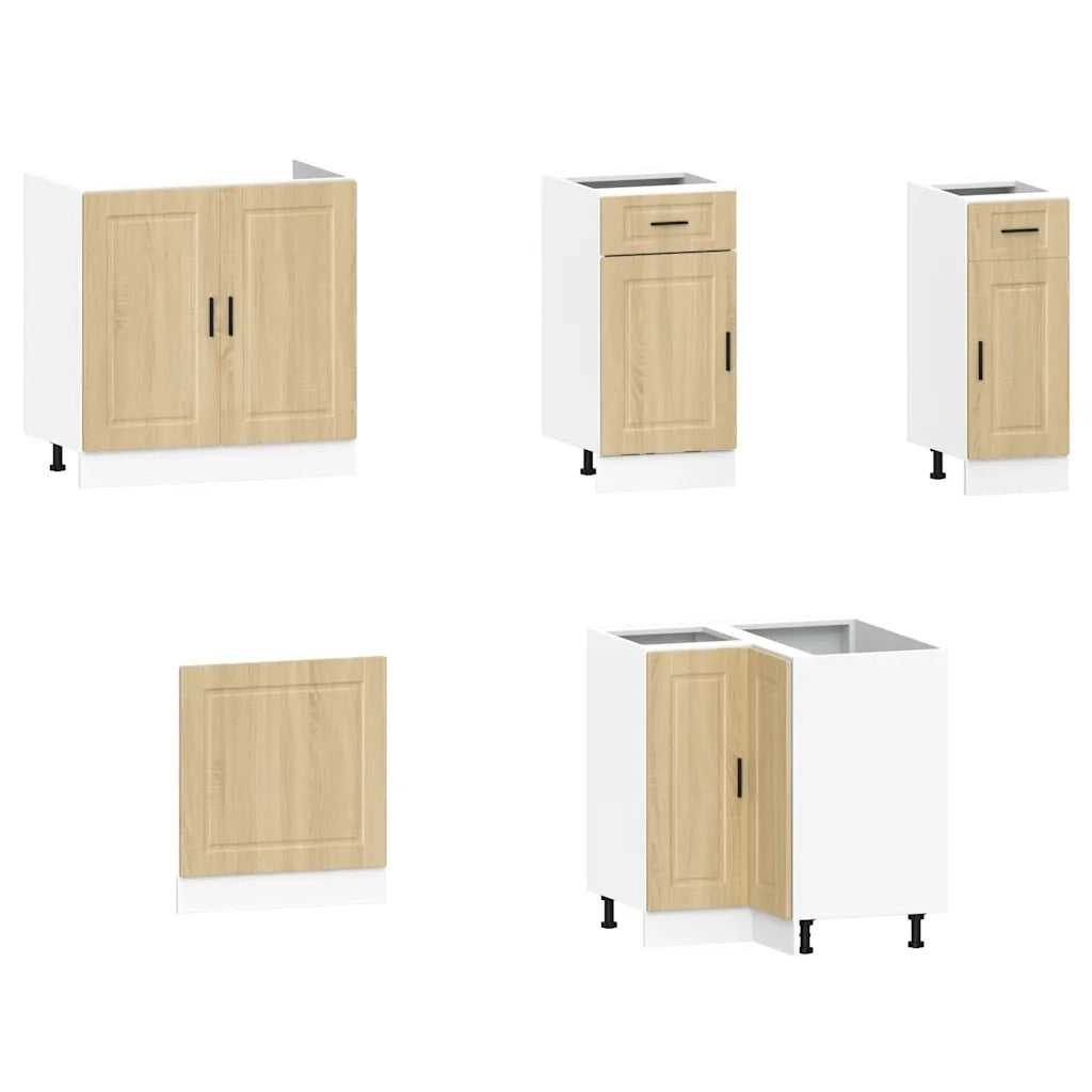 Set Mobili da Cucina 11 pz Porto Rovere Sonoma in Truciolato 3314964