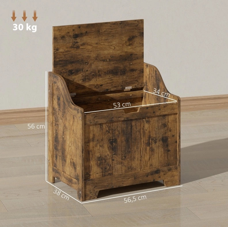 TRUHE Contenitore 56,5x38x56 cm MDF Rustico