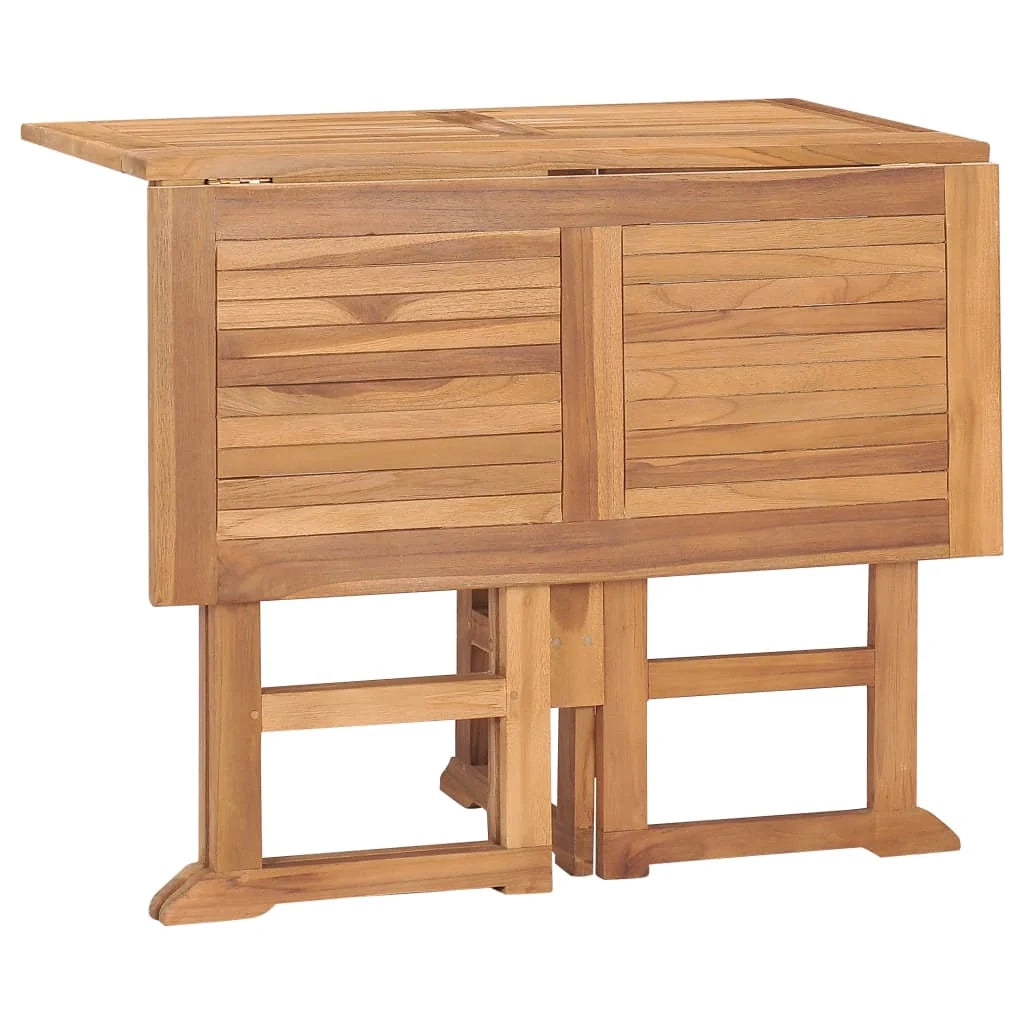 Set da pranzo pieghevole da esterno da 5 pezzi in legno massello di teak 02_0014714