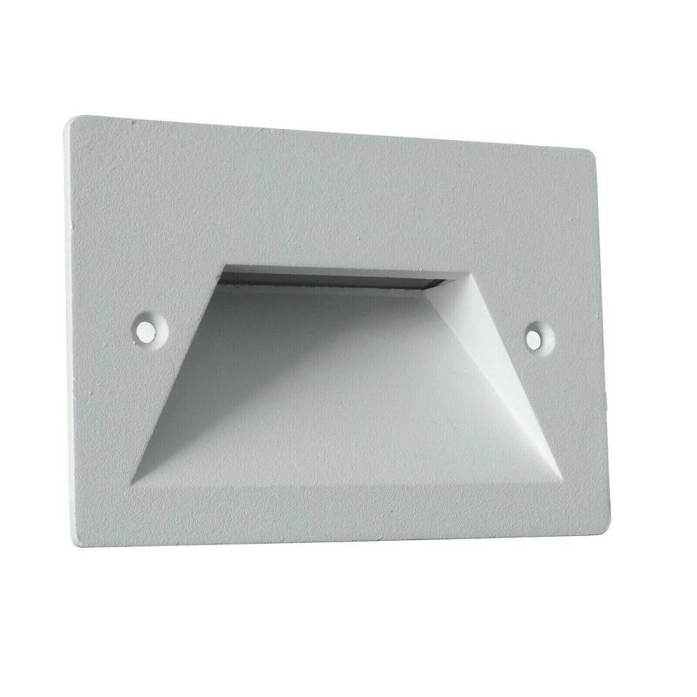 Trade Shop - Segnapasso A Led 3w Faretto Applique Bianco Luce Fredda Calda Naturale Ip65 Es49 -