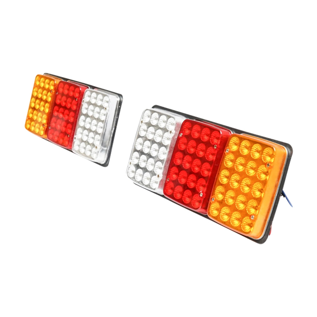Set di lampade posteriori stop LED con 3 funzioni, 12-24V, 330x140 mm, Breckner Germany