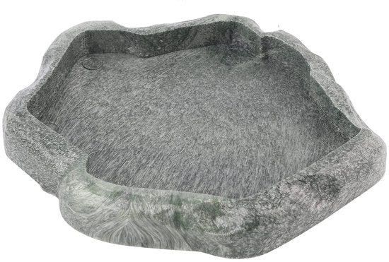 Ciotola per cibo per rettili - Decorazione terrario - Dimensioni S 14x12x1,6 cm