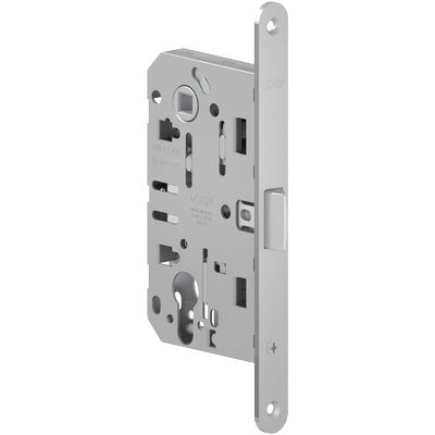 SERRATURA LEGNO INFILARE MEDIANA EVOLUTION AGB - B.T CROMO OPACO F.MM 18 F.SAGOM SCR+Q8 E.MM 50- 1 pezzi