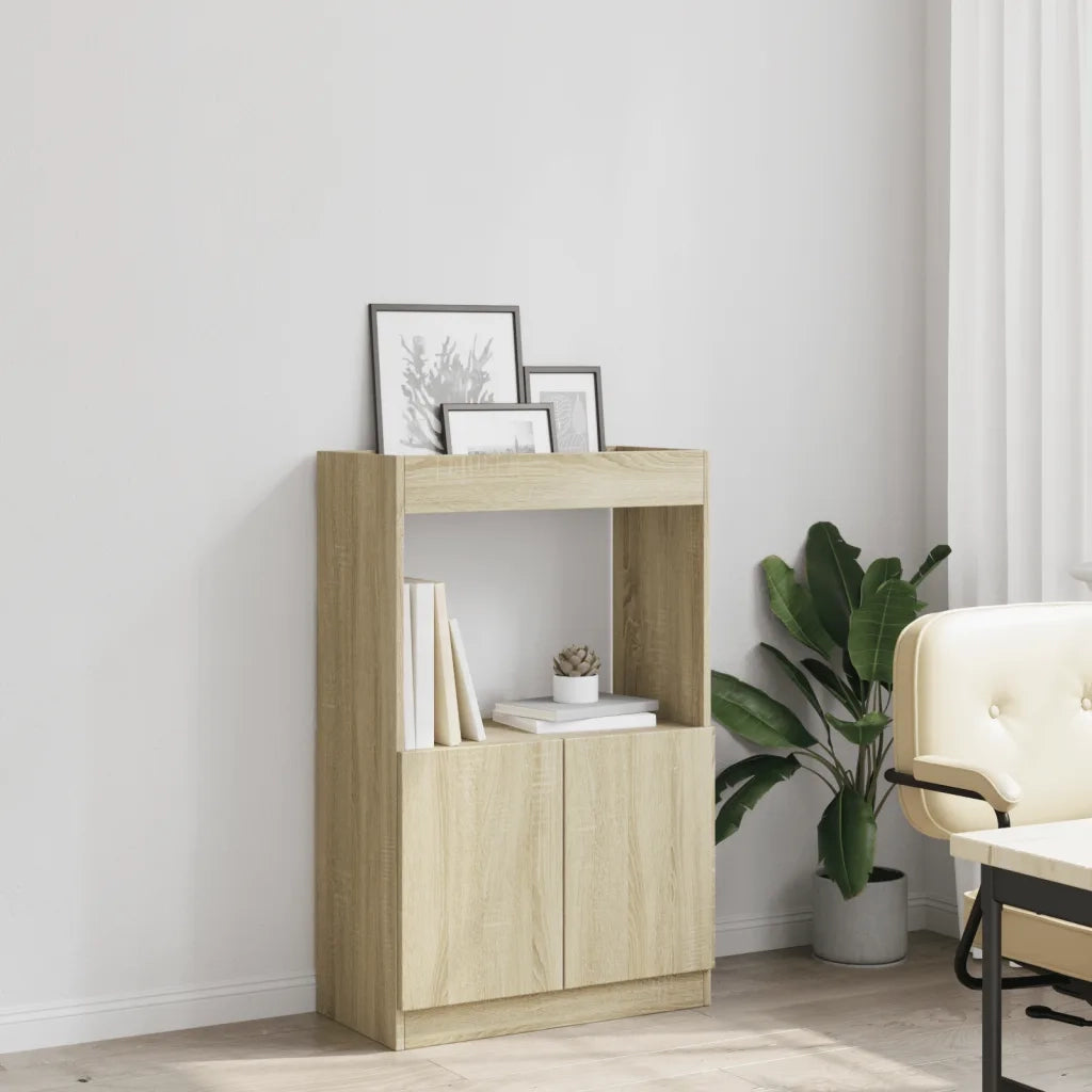 Credenza Rovere Sonoma 63x33x100 cm in Truciolato 855099