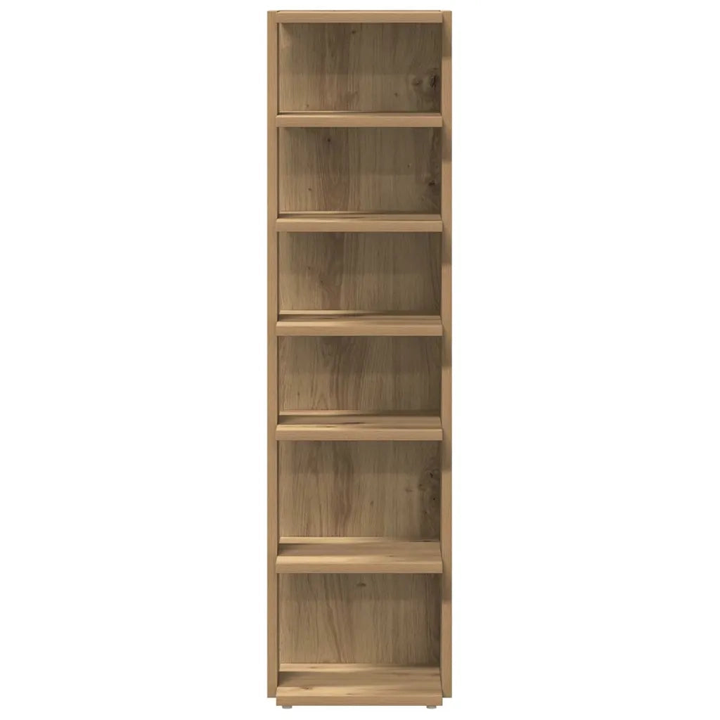 Scarpiere 2 pz Rovere Artigianale 28x27x102 cm in Truciolato 856667