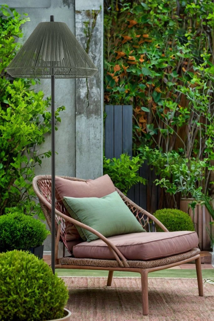 SAIGON OUT C70 Lampada da terra verde oliva 2M